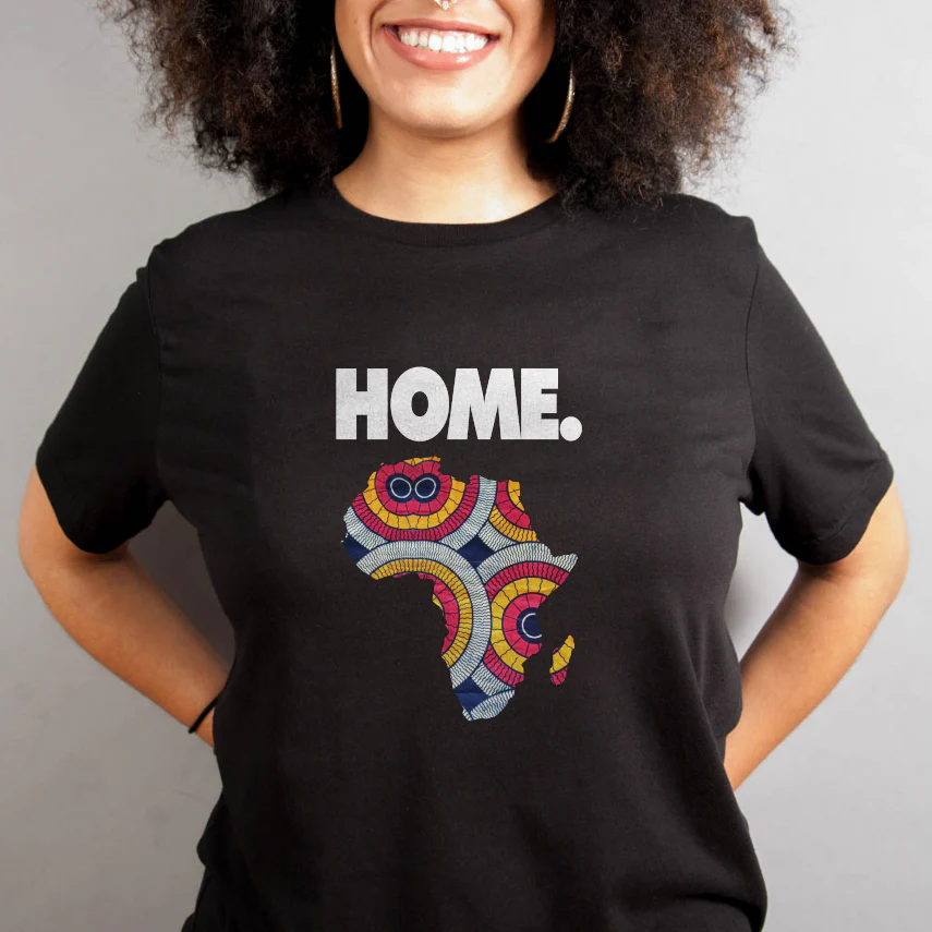 Home is Africa African Pride Shirt - Women Unisex - Image 3