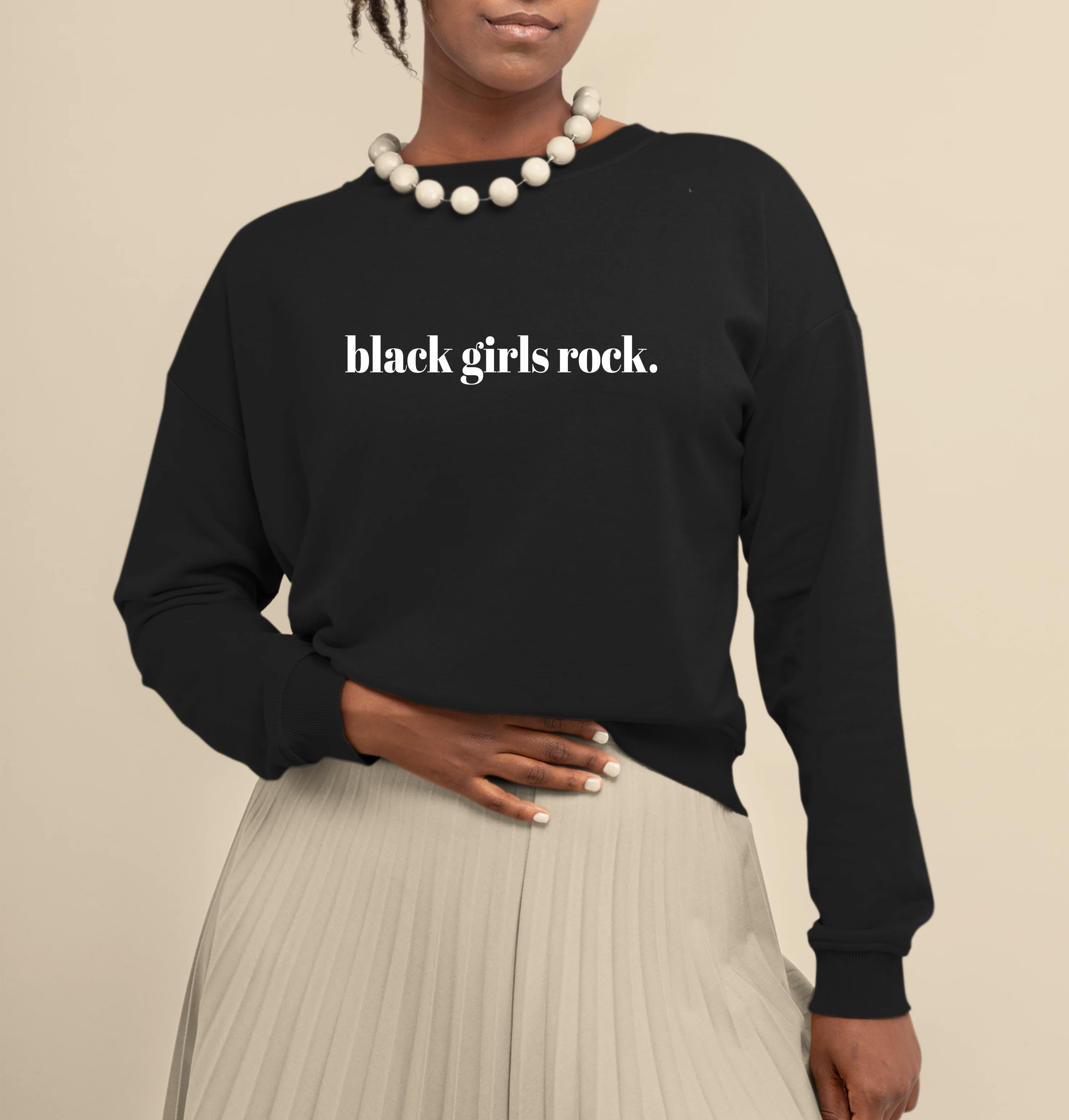 Black Girls Rock Sweater Sweatshirt - Image 2
