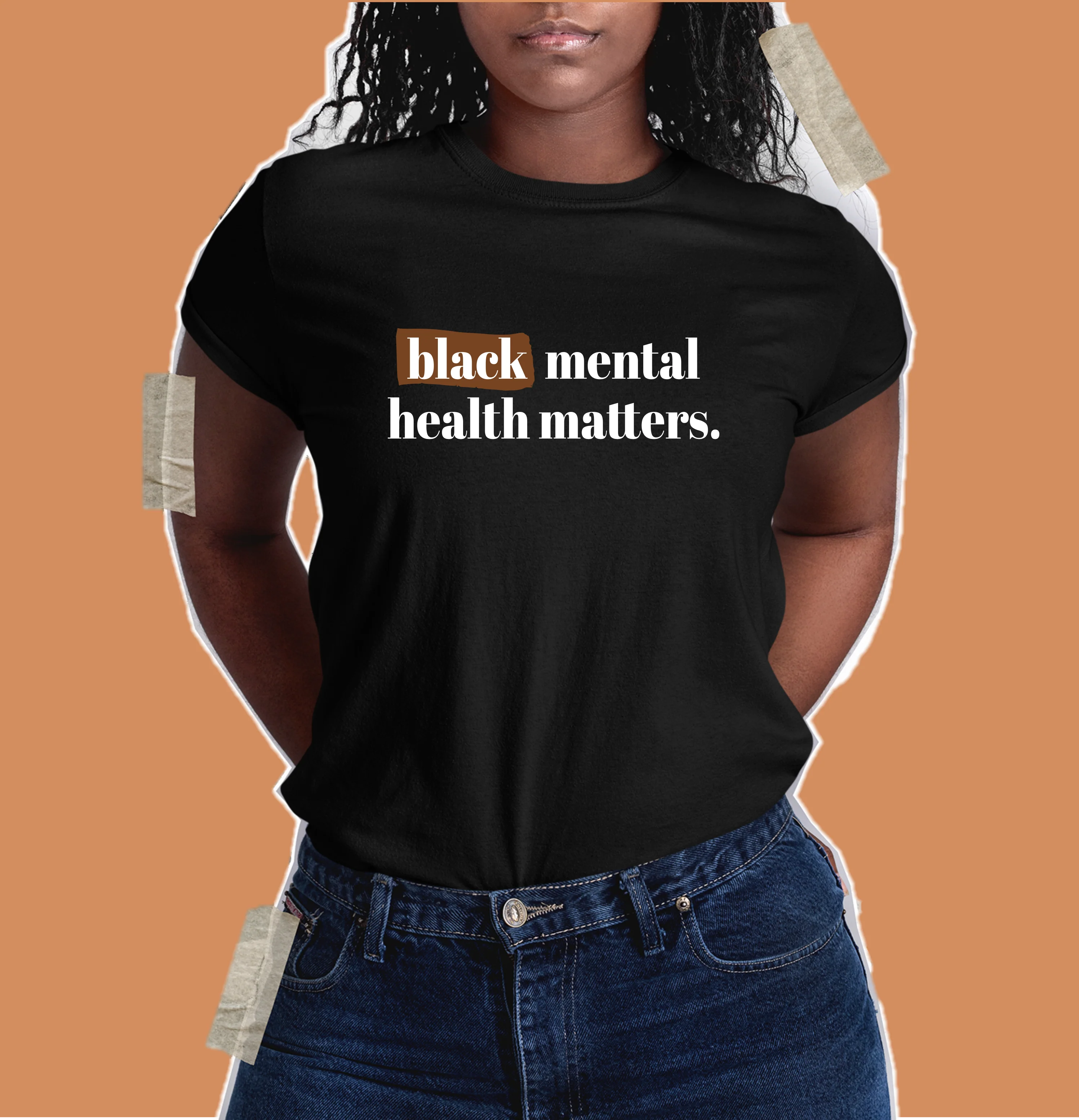 Black Mental Health Matters Shirt - Unisex - Image 2