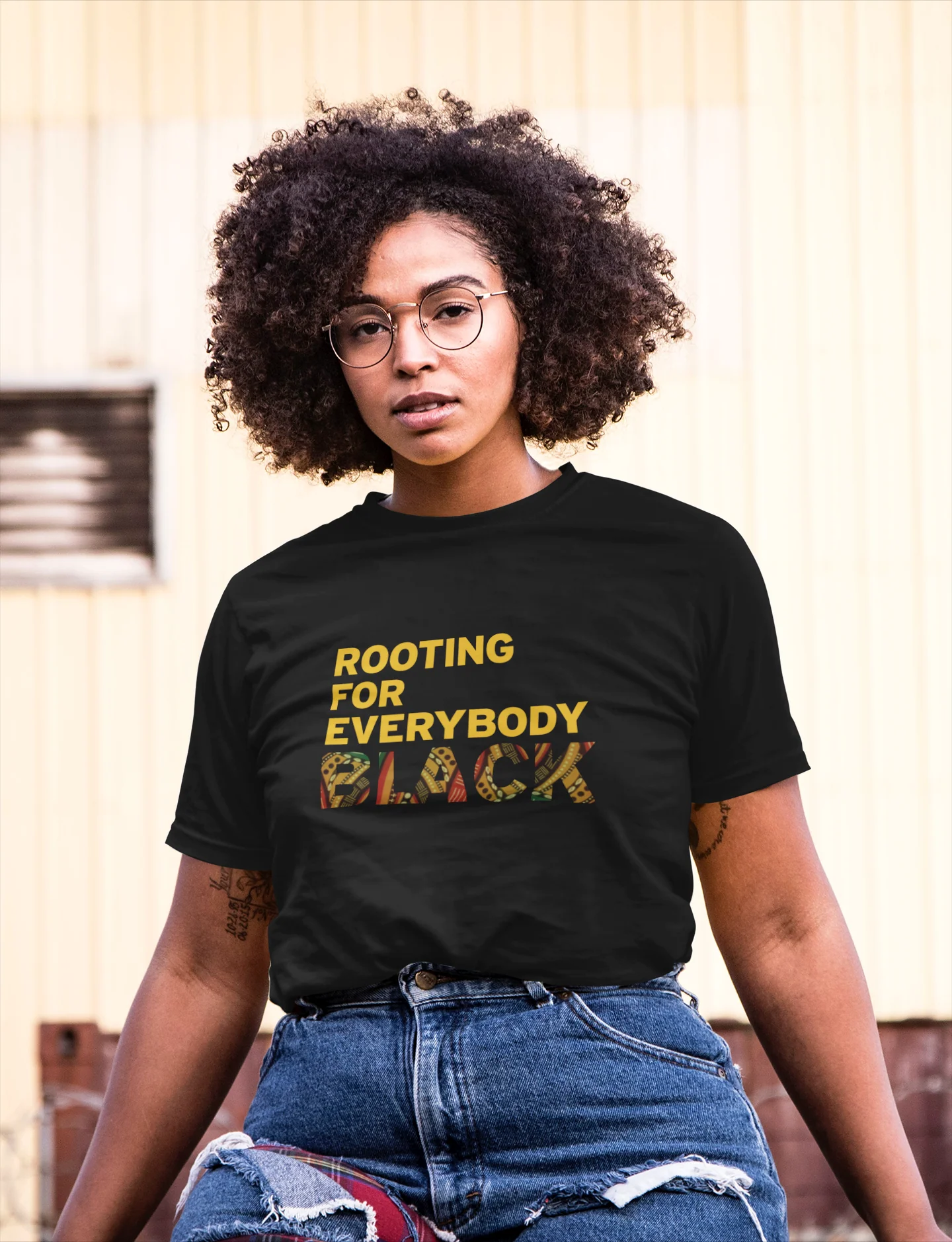 I Am Rooting for Everybody Black Shirt - Issa Rae T Shirt - Image 2