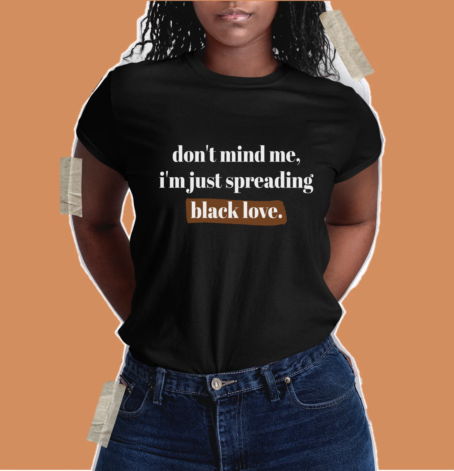 Just Spreading Black Love - Shirt - Unisex - Image 2