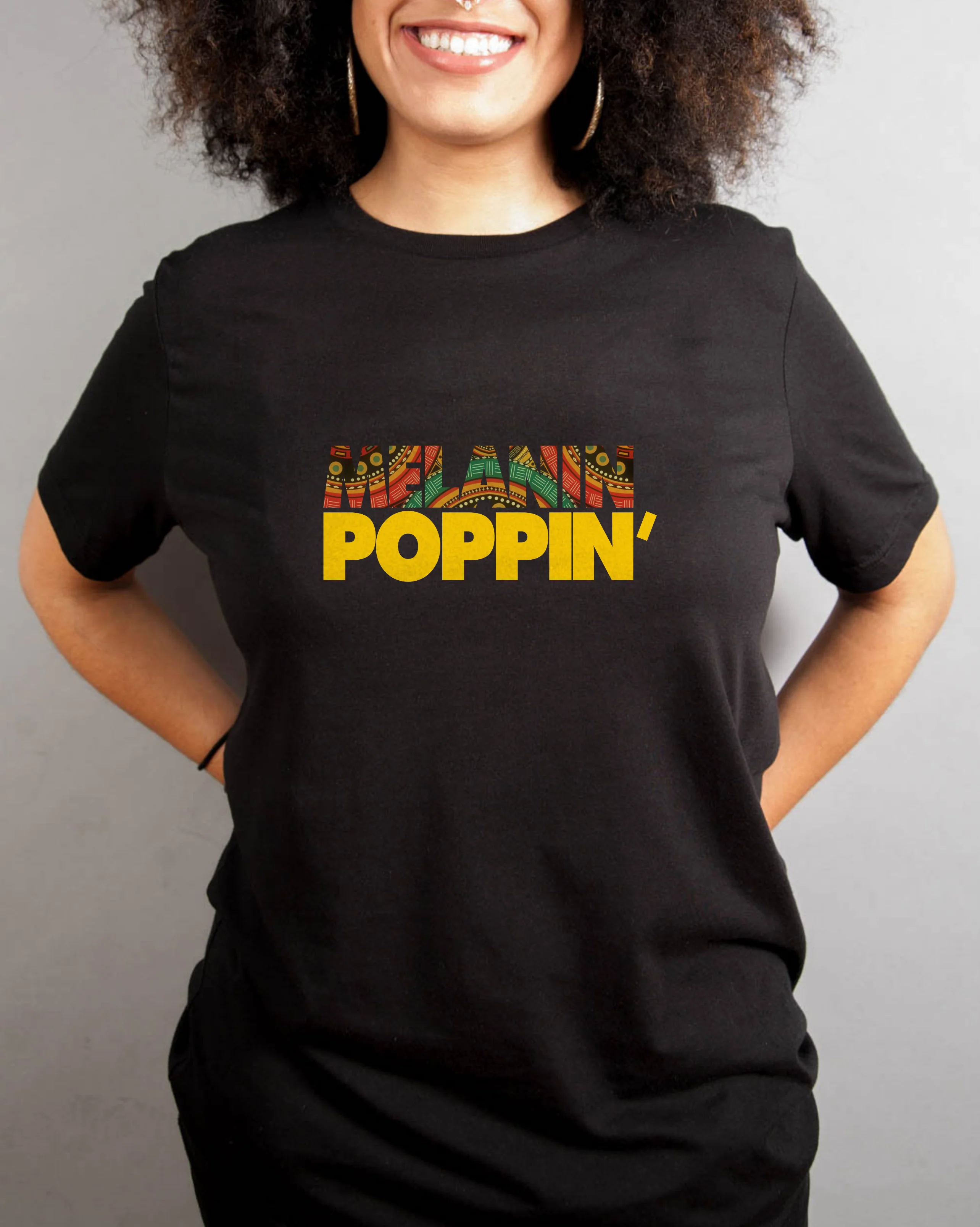 Melanin Poppin Shirt - Unisex - Image 3