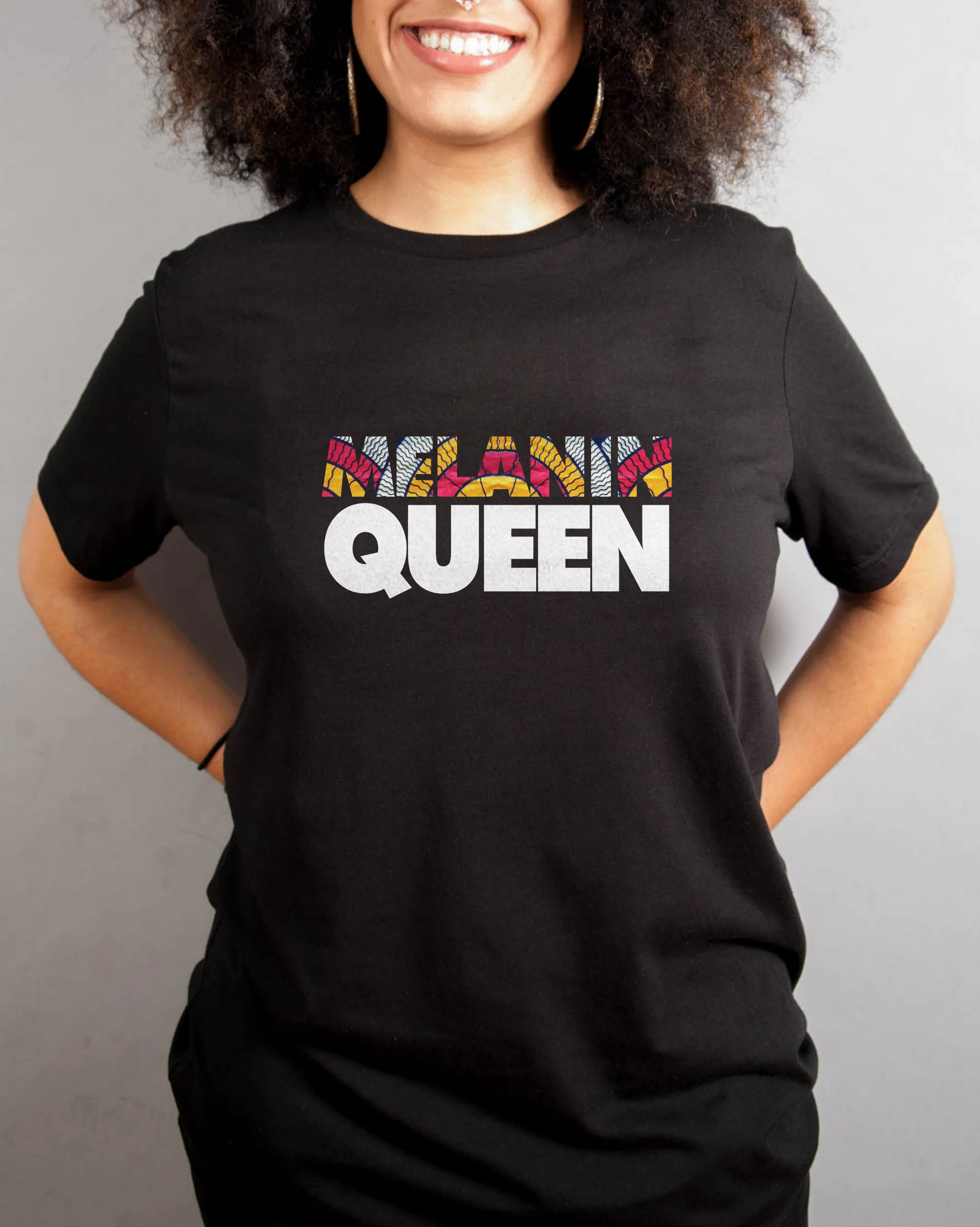 Melanin Queen Shirt - Women Unisex - Image 3