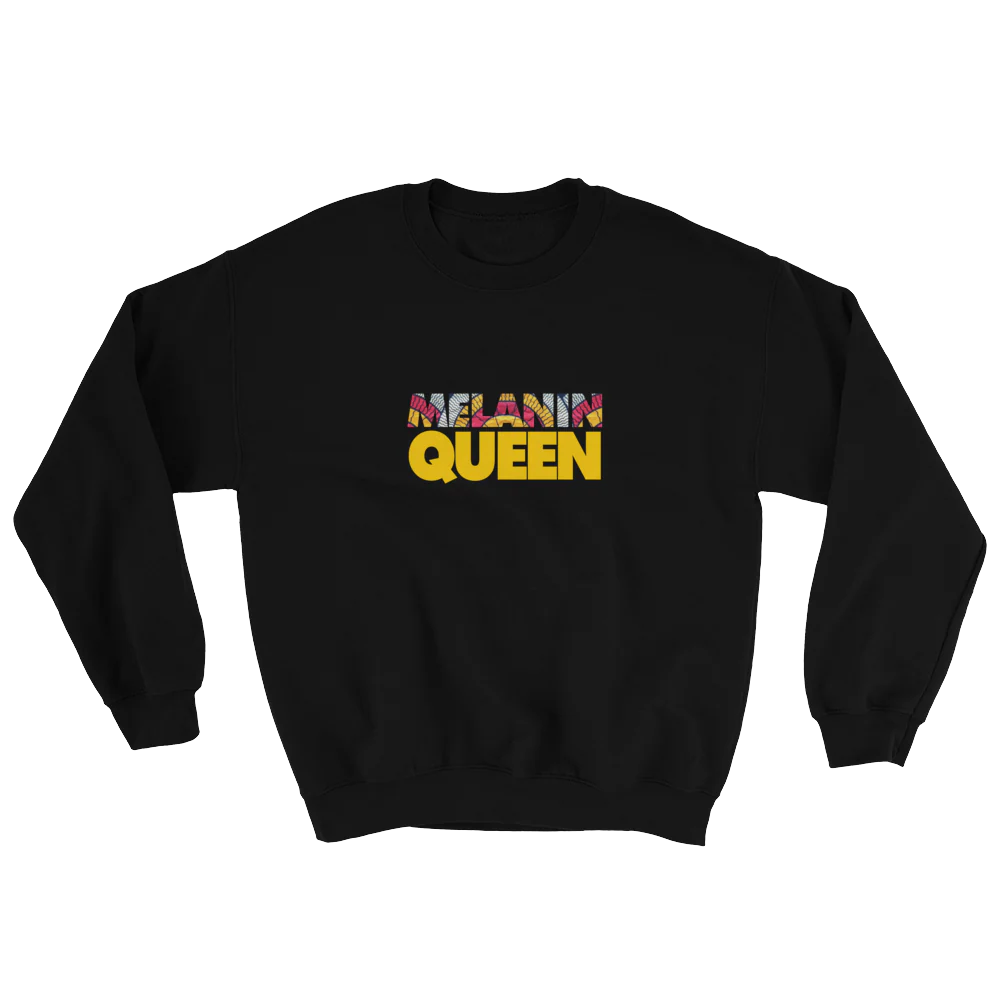 Melanin Queen Unisex Sweatshirt - Image 3