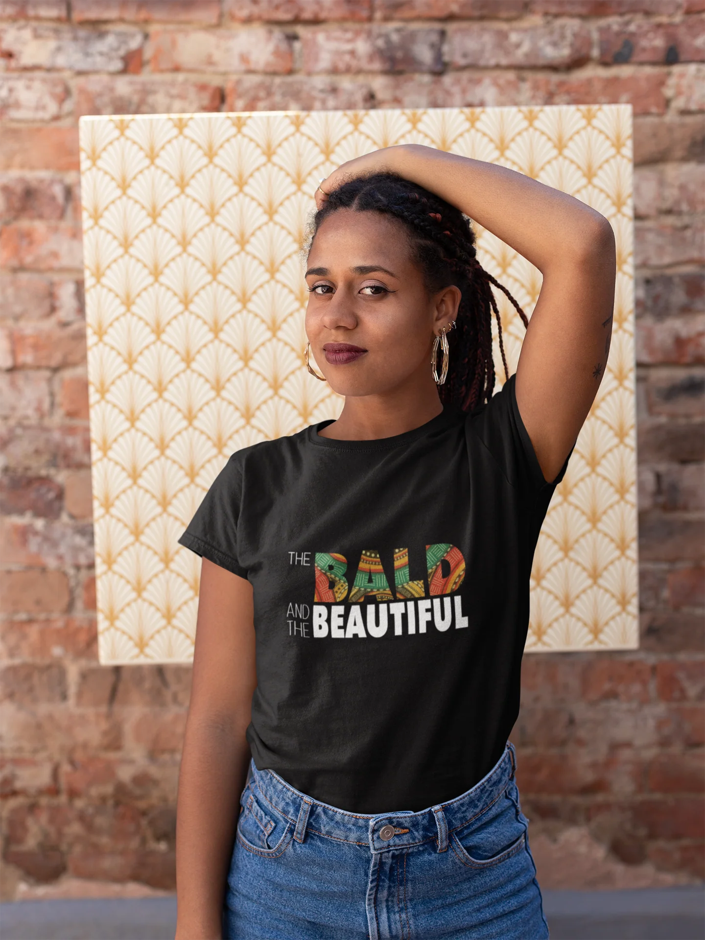 The Bald and the Beautiful Shirt for Beautiful Bald Black Women - Image 2